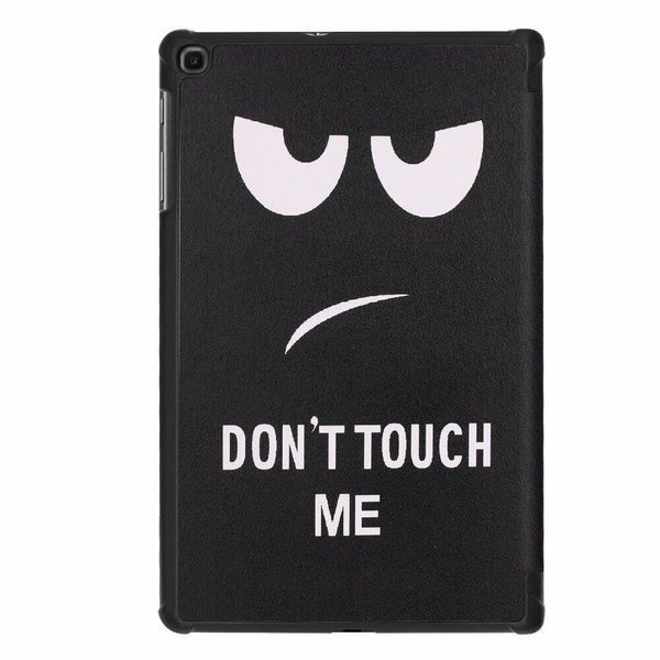 Шкіряний чохол книжка Crazy Horse на планшет Samsung Galaxy Tab A 10.1" (T510/T515)/dont touch 098892 фото