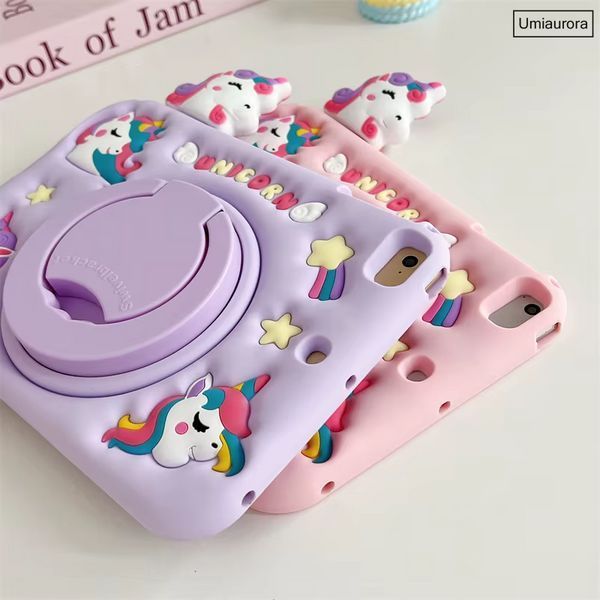 Чохол Happy Case Tablet на планшет Xiaoxin Pad 2024 (11") / Unicorn purple (з ремінцем) 098441 фото