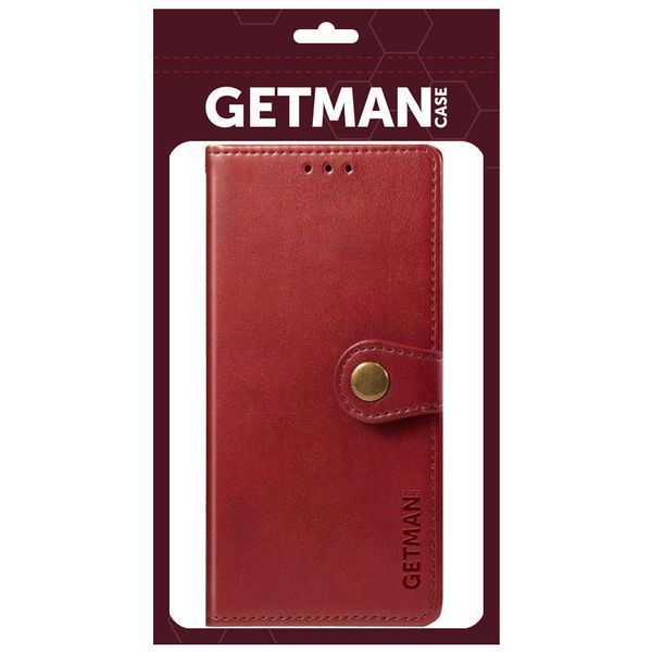Чехол книжка GETMAN Gallant на OPPO A17k красный 88186 фото