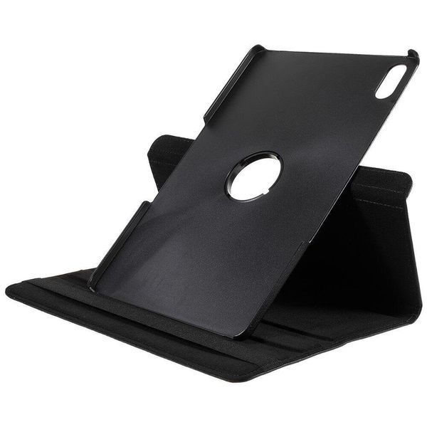 Шкіряний чохол-книжка 360 для Lenovo Tab P12 (12.7") / чорний 096526 фото