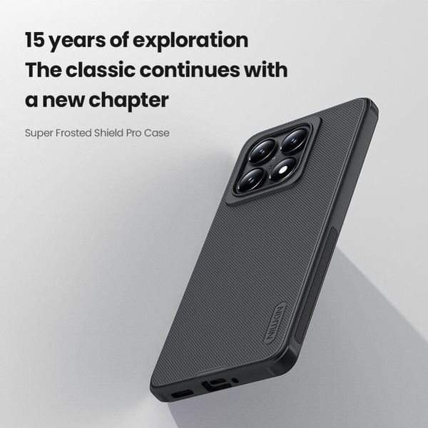 Чохол Nillkin Super Frosted Shield на Xiaomi 14T / зелений 097748 фото