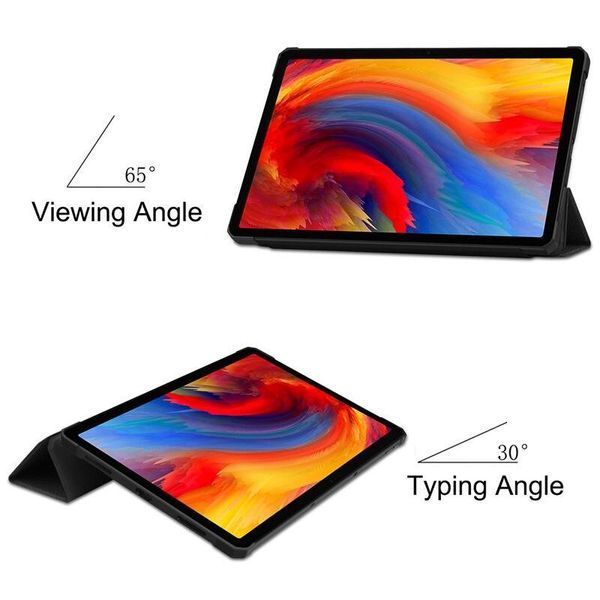 Шкіряний чохол-книжка Crazy Horse для Lenovo Pad Plus 2021 (11") / синій 090057 фото