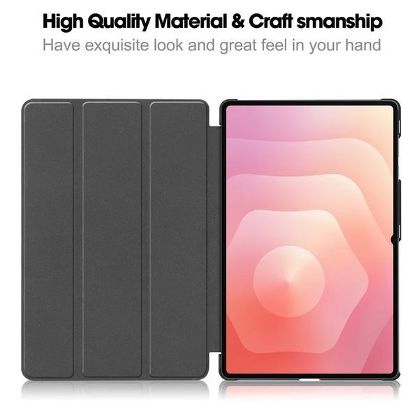 Чехол книжка Crazy Horse для Samsung Galaxy Tab S11 Ultra (14.6") / черный 203671 фото