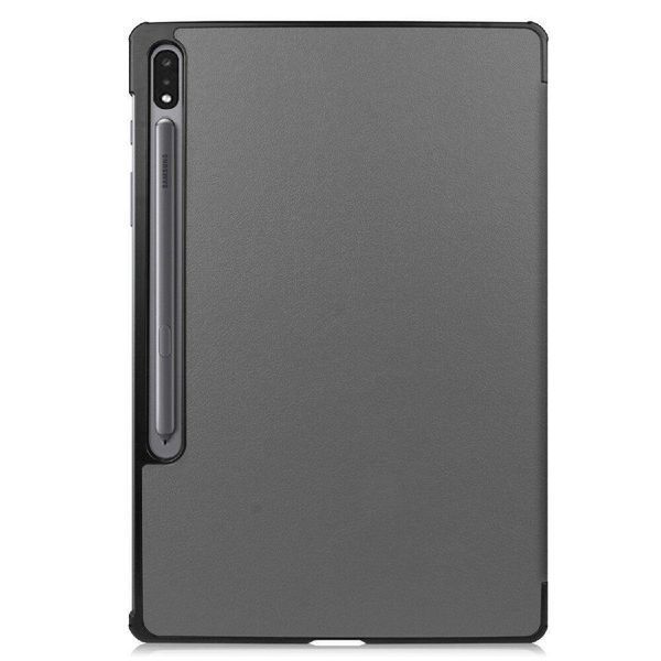Чохол книжка Crazy Horse для Samsung Galaxy Tab S8 Plus / Tab S7 FE (12.4") / сірий 093930 фото