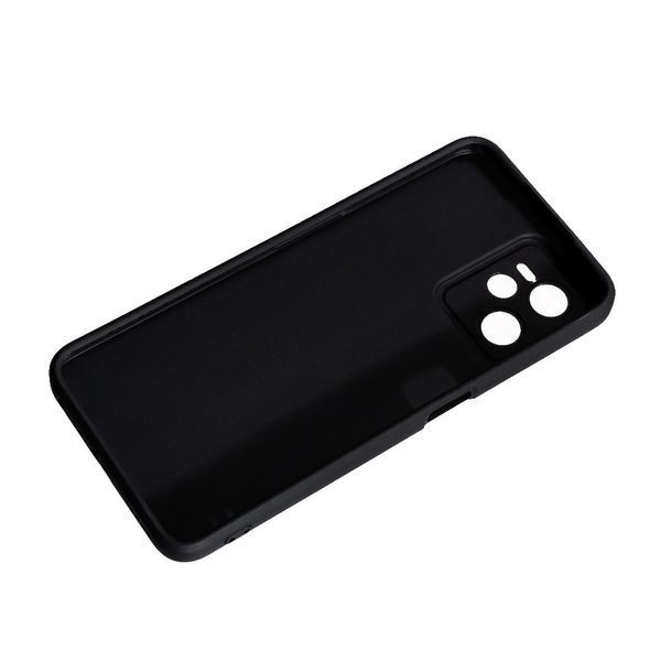 TPU чехол Smitt накладка бампер для Realme C35 черный 088803 фото