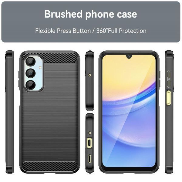 TPU чохол накладка Urban для Samsung Galaxy A16 (4G) / чорний 098230 фото