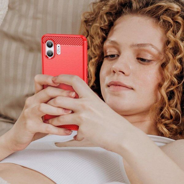 TPU чохол накладка Urban для Nothing Phone 2 / червоний 093583 фото