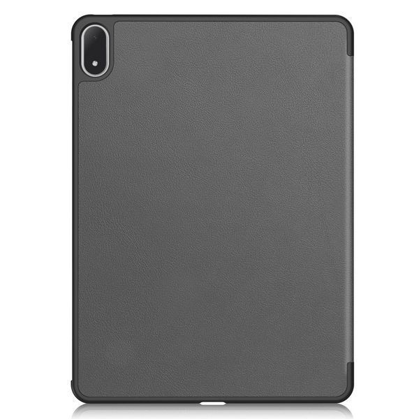 Кожаный чехол книжка Crazy Horse для OnePlus Pad 2 Pro (13.2") / серый 101052 фото