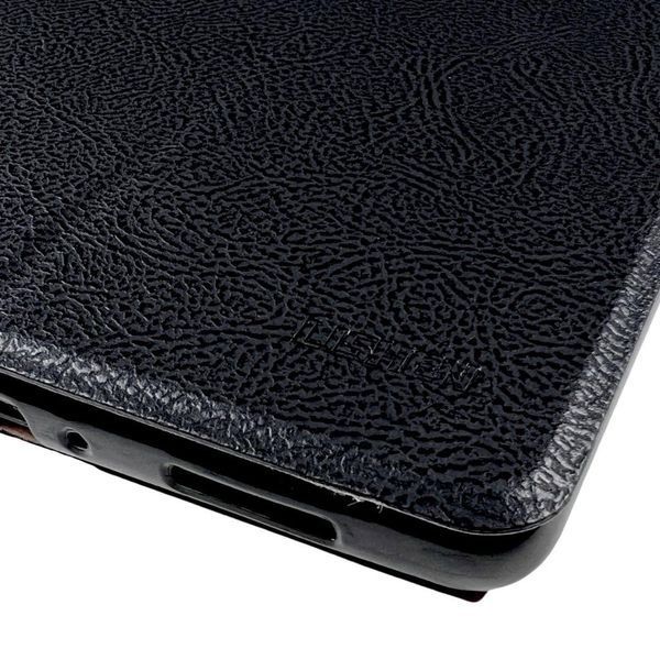 Шкіряний чохол книжка Lishen для Samsung Galaxy Tab A7 Lite (SM-T220) чорний 087283 фото