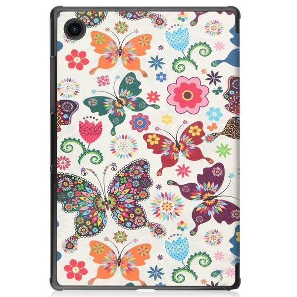 Чохол книжка Crazy Horse для Samsung Galaxy Tab A8 (X200 / X205) 10.5" / метелики 097311 фото