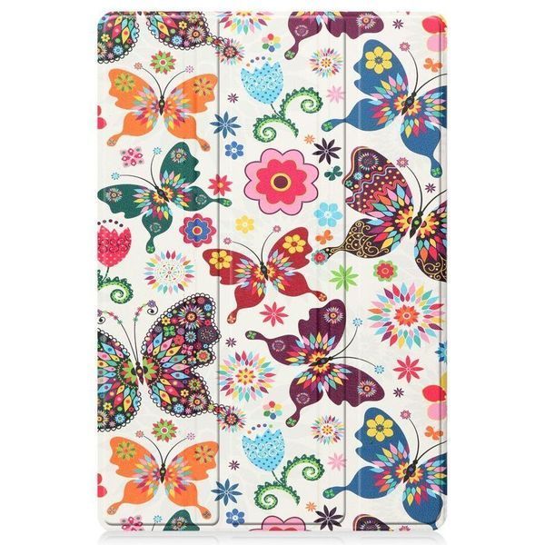 Чохол книжка Crazy Horse для Samsung Galaxy Tab A8 (X200 / X205) 10.5" / метелики 097311 фото