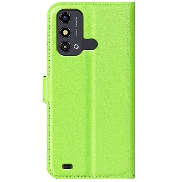 Шкіряний чохол книжка Lichee для ZTE blade A53 зелений 093055 фото