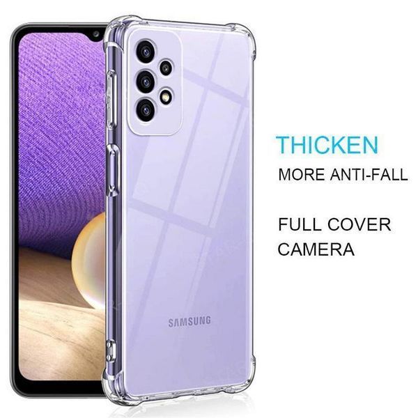 Чохол WXD Силікон протиударний для Samsung Galaxy A23 (на самсунг а23) прозорий 085795 фото