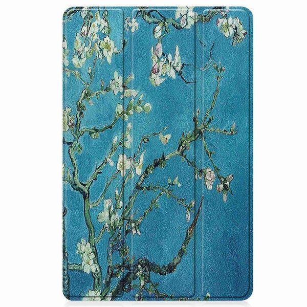 Шкіряний чохол-книжка Crazy Horse для Lenovo Tab P11 (2nd Gen) 11.5" / flowers 093852 фото