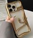 TPU чехол Snake для iPhone 15 Pro Max / gold 202113 фото 3