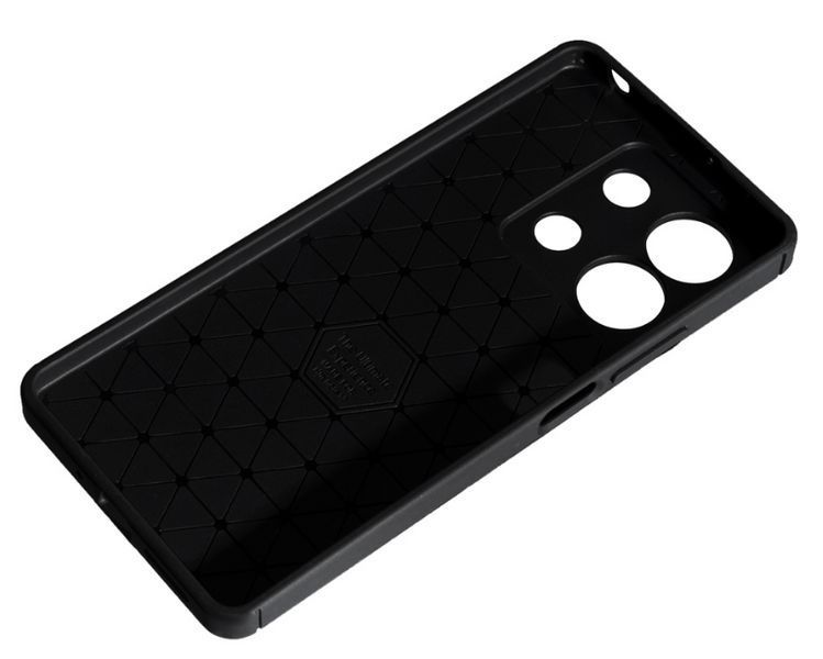 TPU чохол накладка Autofocus для Xiaomi Redmi Note 13 Pro (5G) / чорний 201758 фото