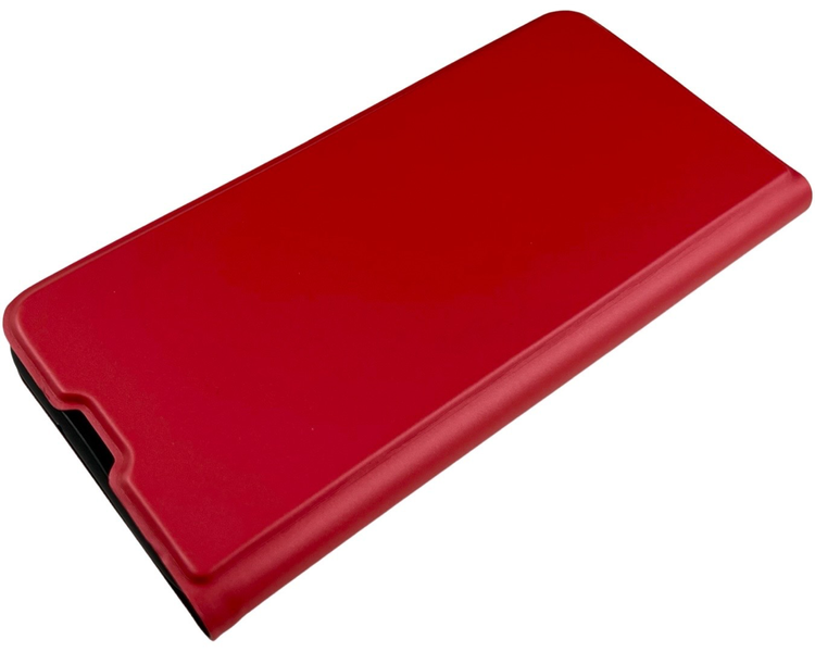 Шкіряний чохол-книжка Fibra case на Samsung Galaxy A13 (самунг а13) червоний 085845 фото