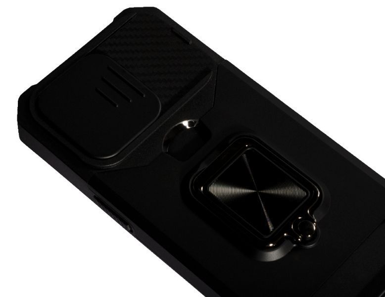 PC + TPU чехол Shock Proof для iPhone 16 Pro Max / черный 200663 фото