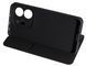 Шкіряний чохол-книжка Fibra case на Xiaomi Redmi Note 14 (4G) / сірий 203036 фото 4