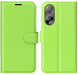 Чехол книжка Lichee для OPPO A98 5G зеленый 089907 фото 1