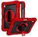 PC + TPU чехол Carbon Armor Cover Tablet на Samsung Galaxy Tab S10 Lite (10.9) / красный 101162 фото 2