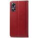 Чехол книжка GETMAN Gallant на OPPO A17k красный 88186 фото 3