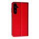 Шкіряний чохол-книжка Fibra case на Samsung Galaxy A35 / червоний 096983 фото 2