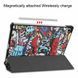 Чехол книжка Crazy Horse для Samsung Galaxy Tab S6 Lite (10.4") / graffiti 093875 фото 3