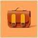 Шкіряний чохол-футляр з карабіном Briefcase для AirPods 4 / коричневий 201829 фото 3