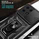 PC + TPU чохол Camshield armor для Honor X8A / чорний 92114 фото 7