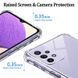 Чохол WXD Силікон протиударний для Samsung Galaxy A23 (на самсунг а23) прозорий 085795 фото 5