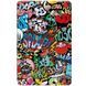 Кожаный чехол книжка Crazy Horse на планшет Lenovo Yoga Tab Plus (12.7) / graffiti 098909 фото 2