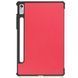 Кожаный чехол книжка Crazy Horse для Lenovo Tab P11 Pro 2nd Gen красный 093978 фото 3