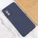 Чохол накладка TPU Liquid Silk для Samsung Galaxy S24 FE / темно-синій 201166 фото 4