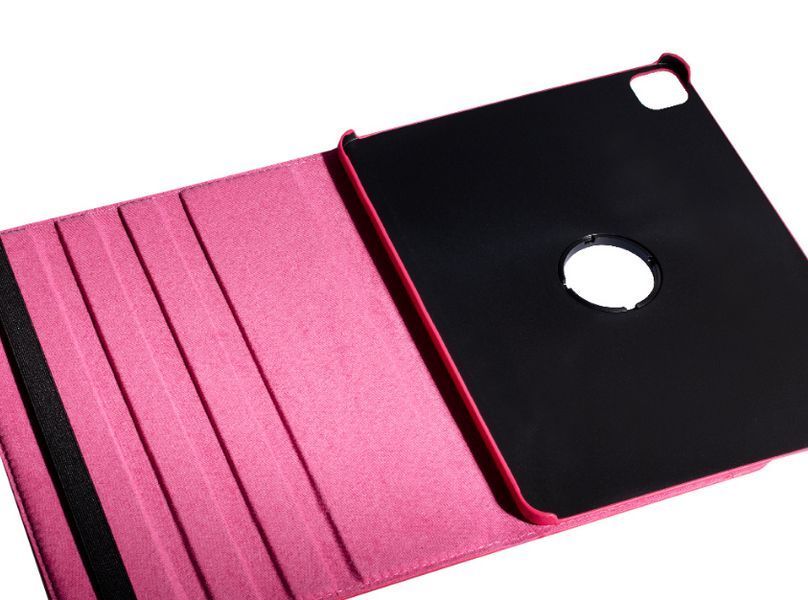 Кожаный чехол книжка 360 на Apple iPad Pro 11 2024 (11") / розовый 200056 фото