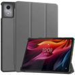 Шкіряний чохол книжка Crazy Horse для Lenovo Tab K11 Plus (11.45") / сірий