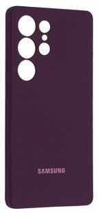 Чехол Soft touch для Samsung Galaxy S25 Ultra / баклажановый 202183 фото