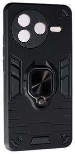 PC + TPU чохол New Transformer для POCO F7 Pro / чорний 203699 фото