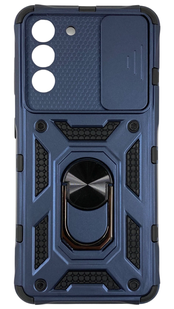 PC + TPU чехол Camshield armor для Samsung Galaxy S21 / синій 084679 фото