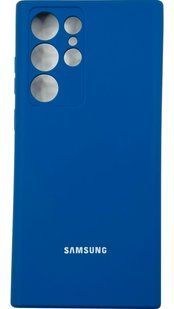 Чохол Soft touch для Samsung Galaxy S22 Ultra / синій 087739 фото
