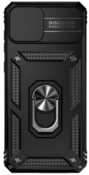 PC + TPU чохол Camshield armor для Samsung Galaxy A04E / чорний 087439 фото