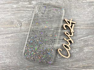 TPU чохол Star Glitter для iPhone XR прозорий 083180 фото