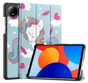 Чехол книжка Crazy Horse на Xiaomi Redmi Pad SE (8.7") 2024 / pony 200508 фото