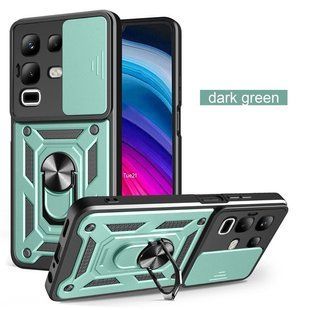 PC + TPU чохол Camshield Armor для Infinix Note 50 Pro Plus (5G) / зелений 099864 фото