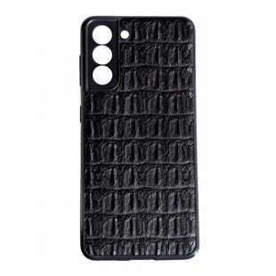 TPU чохол накладка Leather Case для Samsung Galaxy S21 FE (на самсунг з21 фе) кроко 086040 фото