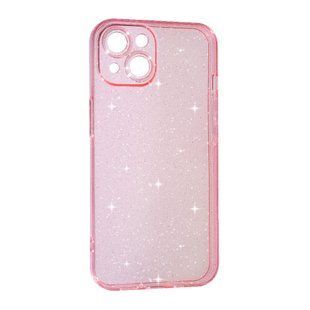 Чохол силіконовий Clear Shine на iPhone 15 / рожевий 095041 фото