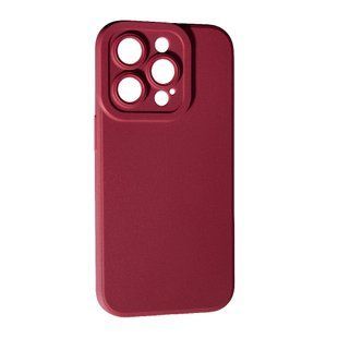 TPU чехол Smitt накладка бампер для iPhone 14 Pro Max бордовый 088859 фото
