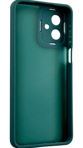TPU чохол Luxury Metal Lens на Motorola G54 зелений 094633 фото