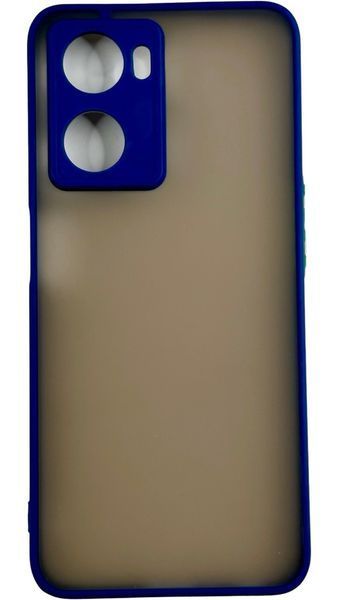 TPU чехол накладка Matte Color Case для OPPO A57S синий 092670 фото