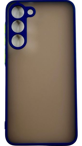 TPU чохол накладка Matte Color Case для Samsung Galaxy S23 Plus синій 092170 фото